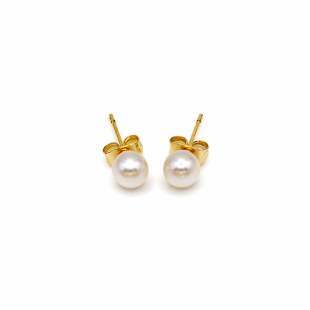 Classic Pearl Studs - Small