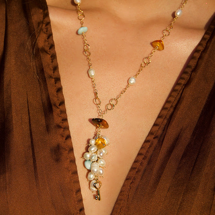 Collar de Piedras Semipreciosas