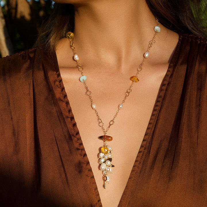 Collar de Piedras Semipreciosas