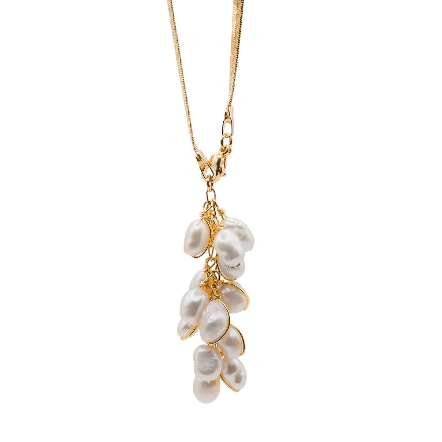 Pearl Cascade Necklace