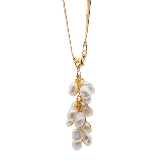 Pearl Cascade Necklace