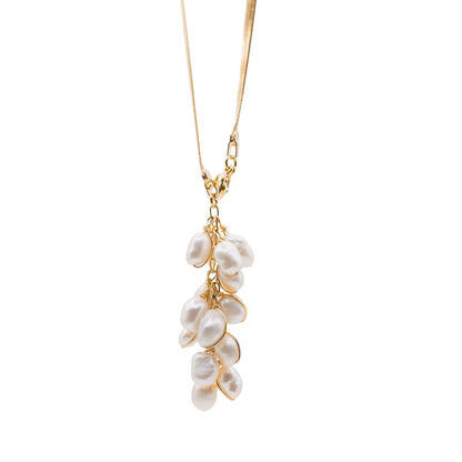 Pearl Cascade Necklace