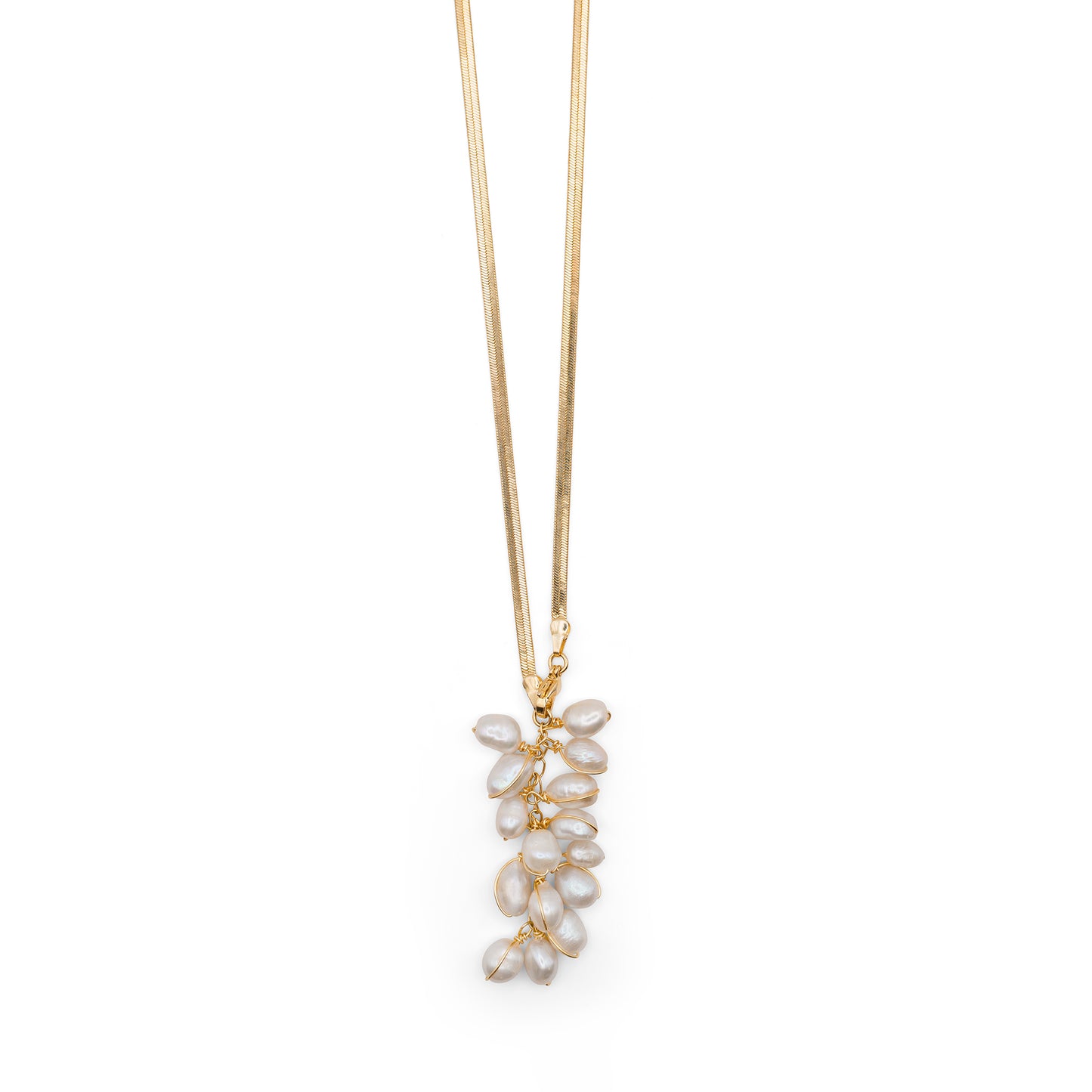 Pearl Cascade Necklace