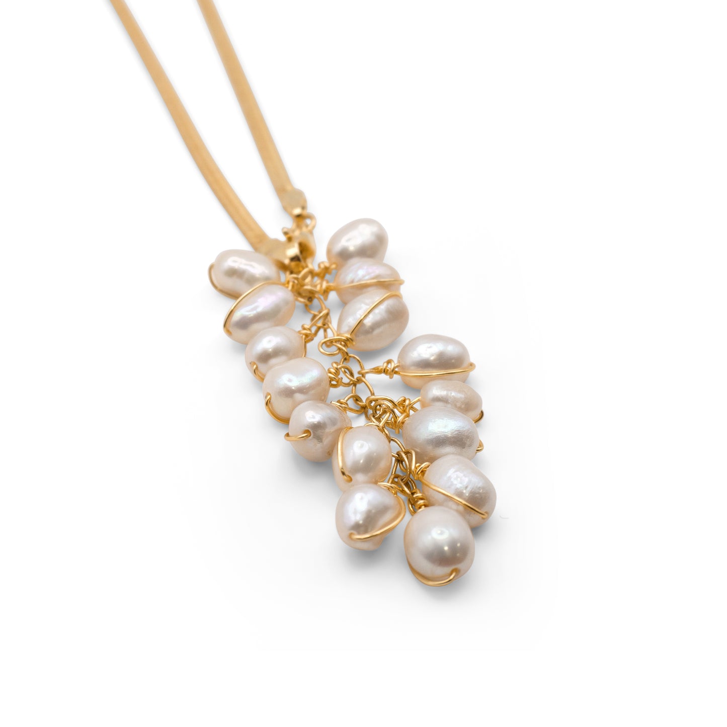 Pearl Cascade Necklace