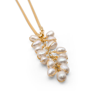 Pearl Cascade Necklace