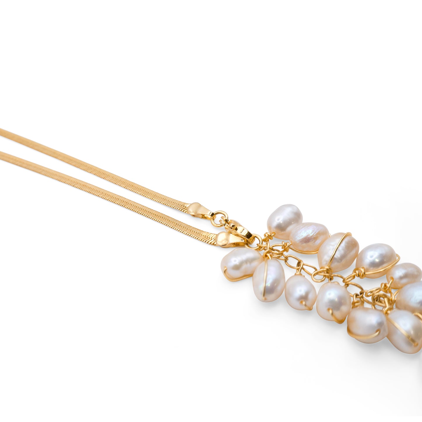 Pearl Cascade Necklace