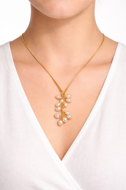 Pearl Cascade Necklace